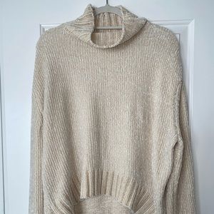 Cream sweater